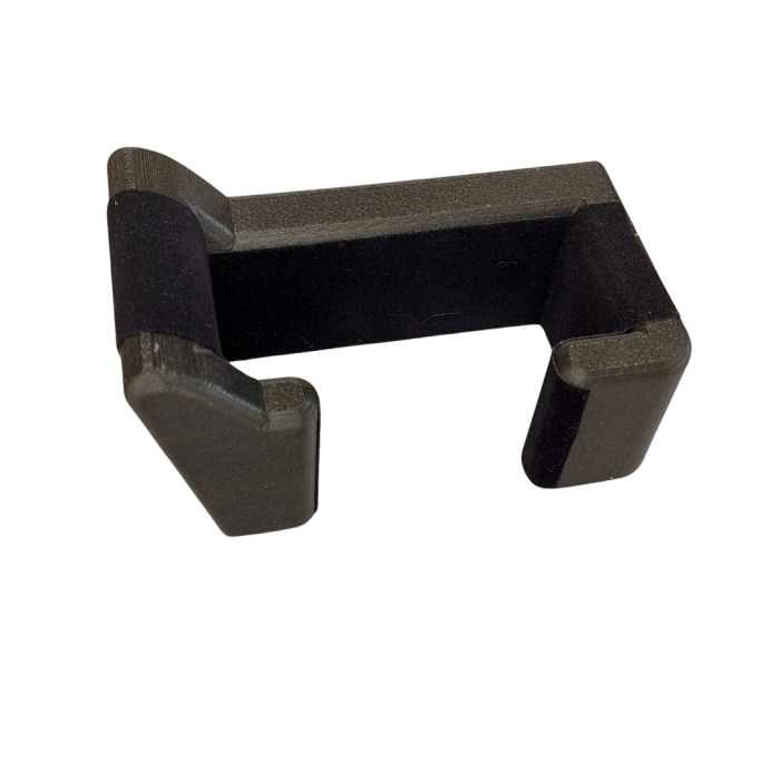 BULLETMAG - UCHWYT UNIWERSALNY NA BROŃ KRÓTKĄ Z KOLIMATOREM LATARKĄ, MOCOWANIE BOKIEM, WKŁADANIE OD GÓRY, LEWA (MAGNETYCZNY) - CZARNY